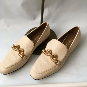 即決 新品 TORY BURCH トリーバーチ ローヒールパンプス 60801 JESSA 20MM LOAFER ローファー レザー 6M TM