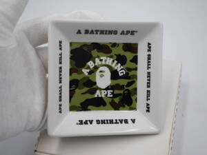 美品●エイプ 灰皿●陶器●ア ベイシング エイプ A BATHING APE●001GDC231906X