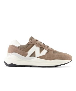 「New Balance」 ローカットスニーカー 23.5cm ブラウン メンズ