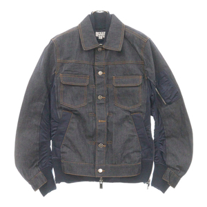 Sacai サカイ ×A.P.C. EIMI denim jacket エイミーデニムジャケット インディゴ/ネイビー 21E2-PAADX-M02660