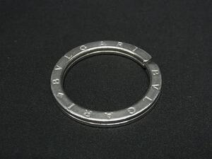 1円 ■美品■ BVLGARI ブルガリブルガリ SV925 キーリング ネックレストップ ペンダントトップ チャーム アクセサリー シルバー系 FJ3788