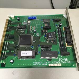 Cバス　SCSI I/Fボード　I・O DATA　SC-98 動作確認済