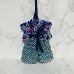 ハンドメイド　ミニチュアビーズ袴