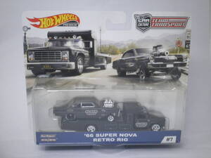 ◎ホットウィール チーム トランスポート TEAM TRANSPORT ‘66 SUPER NOVA RETORO RIG スーパー ノバ リトルリグ ゆうパケットプラス発送