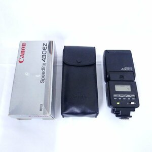 【1円】Canon キヤノン SPEEDLITE スピードライト 430EZ ストロボ フラッシュ 撮影機材 テスト発光OK 現状渡し USED /2410C