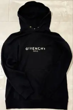 GIVENCHY ブラック ロゴパーカー