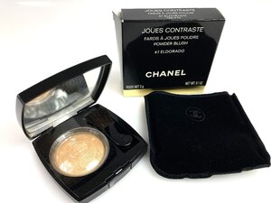 未使用　シャネル　CHANEL　ジュ　コントゥラスト　パウダー　ブラッシュ　チークカラー　＃47/エルドラド　KES-2931