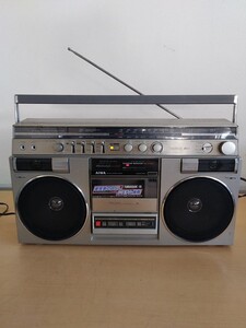 AIWA CS-J60 通電確認のみ 現状品 3バンド ステレオ ラジオ カセット レコーダー アイワ ヤフオクのみ出品 商品説明必読