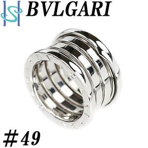 年末大感謝祭【最大40%OFF】ブルガリ ビーゼロワン リング K18WG B-zero1 #49 ユニセックス ブランド BVLGARI 送料無料 美品 中古 SH105545