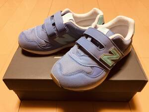 ●○ 新品 New Balance ニューバランス PO313 LC スニーカー マジックテープ 21cm ライラック ミント ○●