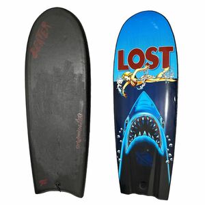 定価32800円【中古】Beater Original 54 x LOST EDITION ロストサーフボード SHARK ATTACK フィンレスモデル CATCH SURF キャッチサーフ