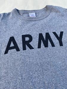 レア）　チャンピオン　t1011 ARMY Tシャツ　M champion ビンテージ グレー 