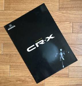 HONDA CR-X EF6 EF7 ZC ▼ カタログ パンフレット Cyber Sports ホンダ S62/9 送料無料