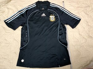 サッカーアルゼンチン代表ユニフォーム☆adidasアディダス☆Lサイズ☆AFA 半袖ユニフォームシャツ