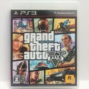 PS3　グランドセフトオートⅤ grand theft auto Ⅴ　　[送料185円～ 計2本まで単一送料同梱可(匿名配送有)]