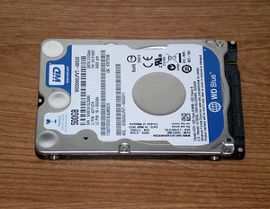 ★ 500GB ★ Western digital Blue【 WD5000LPVT 】薄型7mm 良品 ★989