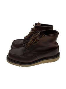 RED WING◆6-inch Classic Moc/レースアップブーツ/US7.5/BRW/1907