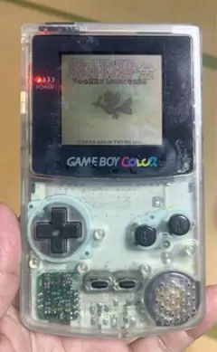 ゲームボーイカラー クリア ポケモン金