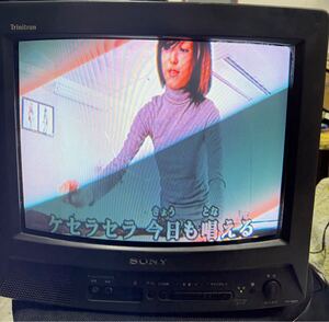 SONY/ソニー TRINITRON KV-14GP3 トリニトロン ブラウン管テレビ カラーテレビ 14インチ ジャンク品