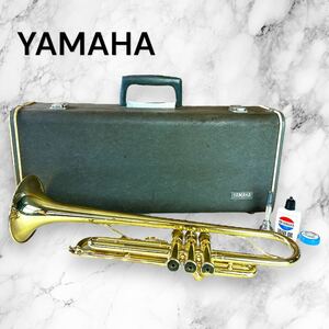 (須)YAMAHA ヤマハ トランペット 管楽器 ハードケース付 金管楽器 YTR-233 ヴィンテージ シリアルNo .020201