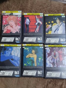 DVD CITY HUNTER シティーハンター 6本セット　レンタル落