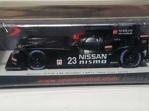 新品 1/43 スパーク SPARK 日産 GT-R LM ニスモ LMP1 2015 テストカー #23