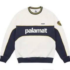 PALACE Palamat Crew "White / Navy"