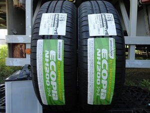 ★3853 新品 ブリヂストン エコピア NH200ｃ 185/65R15 2本 2021年製　№03下