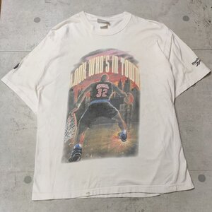 ◆1円スタート◆　Reebok　リーボック　シャキールオニール　ビンテージ　Tシャツ　Lサイズ