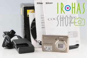 Nikon Coolpix S600 Digital Camera With Box #49903L4