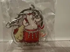 矢場とん　ポムポムプリン　コラボ　アクリルキーホルダー