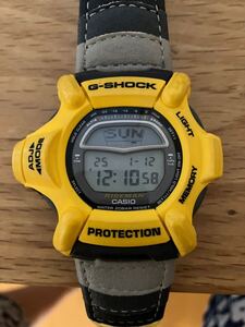 G-SHOCK CASIO イエロー　RISEMAN ライズマン　DW-9100 まあまあ美品