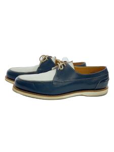 JOHN LOBB◆Arimaデッキシューズ/UK8.5/NVY/レザー/27198