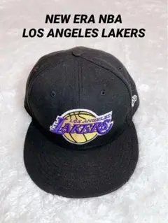 NBA LOS ANGELES LAKERS NEW ERA ブラック　キャップ