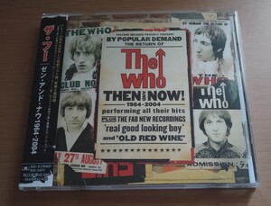 CD ザ・フー THE WHO ゼン・アンド・ナウ THEN AND NOW 1964-2004 帯付き