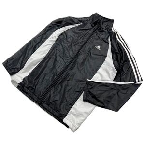 adidas ☆ CLIMAPROOF ナイロンジャケット チャコールブラック グレー O ランニング スポーツ トレーニング 人気 アディダス■EA252