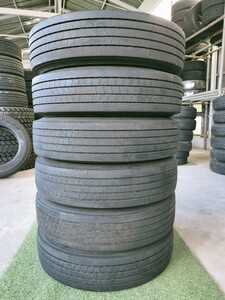 A267 DUNLOP DECTES SP122　225/80R17.5 123/122L ４本セット　2021年製