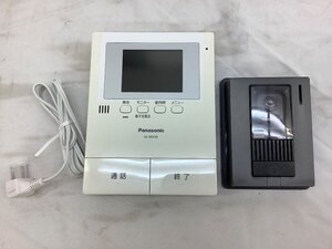 Panasonic カラーカメラドアホン 親機からの音声切れる/子機動作確認済 親機・子機のケーブル無し ジャンク品 ACB