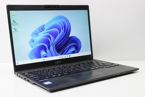 ノートパソコン Windows11 中古 富士通 LIFEBOOK U939 軽量 777g 第8世代 Core i5 SSD256GB メモリ8GB 13.3 カメラ 薄型 Windows10