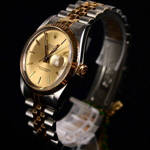 【W17】未使用　16013　VINTAGE　ROLEX　OYSTER　PERPETUAL　DATEJUST　ロレックス　オイスター　パーペチュアル デイトジャスト