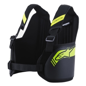 alpinestars(アルパインスターズ) BIONIC RIB SUPPORT(ガードベスト) (S/L 胸囲 80-106cm) 155 BLACK YELLOW FLUO