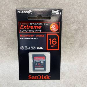 J1115★未開封品 サンディスク SANDISK SDSDX-016G-J95 [SDHCカード UHS-I 16GB Extreme