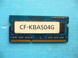 即決【4GB】Panasonic 純正 CF-KBAS04G PC3L-12800S (DDR3L-1600) 低電圧対応 4GB ノート用 メモリ ☆MemTest86＋で確認済★送料 63円 より