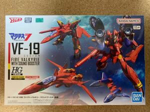 バンダイ マクロス7 1/100 HG VF-19改 ファイヤーバルキリー サウンドブースター装備 組立て済完成品ジャンク