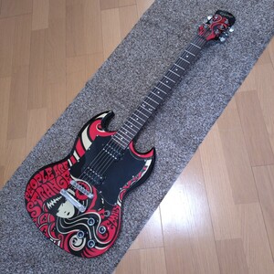 Epiphone G-310 SG Emily the strange エレキギター