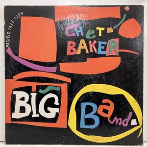 ●即決LP Chet Baker / Big Band j35745 米オリジナル、Dg Mono チェット・ベイカー 