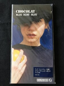 i▽*【未開封】8cmシングルCD　1点　CHOCOLAT（ショコラ）　ブルーでハッピーがいい　ロッテミントブルー　CMソング　J-POP　/E02-122