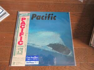 新品LP再発盤 細野晴臣 、 鈴木茂 、 山下達郎　PACIFIC＜完全生産限定盤/クリア・ブルー・ヴァイナル＞