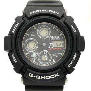 箱 取説 付 CASIO カシオ G-SHOCK ジーショック MUDMAN マッドマン AW-570Z-1T クォーツ 腕時計 2024年3月 電池交換済