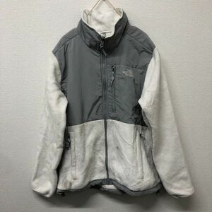 【古着一点物！】(No.595)ノースフェイス(THE NORTH FACE)レディースフリース(サイズ：M)白/グレー